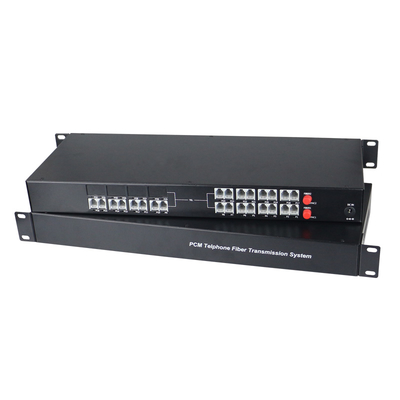 24Ch POTS（FXO/FXS）Telephone over Fiber Mux 