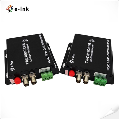 2Ch 5MP HD-Video 4-in-1 Video Fiber Converter Support 5MP 4MP 3MP 1080P 720P Camera