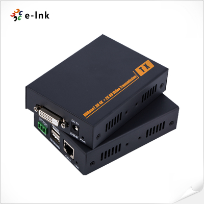 HD-BaseT DVI KVM Extender Over 100m Single Cat6/7 Cable Support video resolution up to 1920*1080P@60Hz and 4K*2K