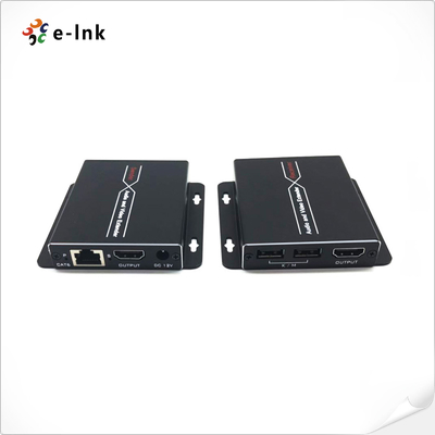 60M 1080P HDMI KVM Extender with Loop-out Supports POC unilateral power supply needs 1pc 12V power to TX