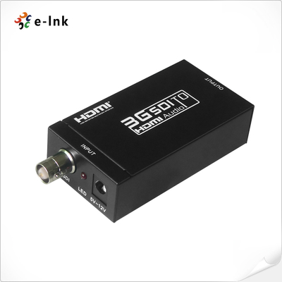 3G-SDI to HDMI Converter Supports SMPTE 425M (Level A and Level B), SMPTE 424M, SMPTE 292M, SMPTE 259M-C