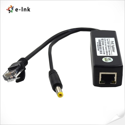 12V PoE Splitter Supports international standard IEEE802.3 af(15.4W)