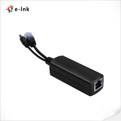 10/100M 24V 1A PoE Splitter Comply to IEEE802.3af/at with full bridge design, non polarity input 