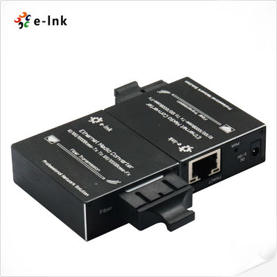 Micro type 10/100Base-Tx to 100Base-Fx Ethernet Media Converter