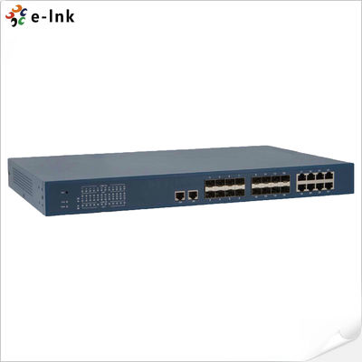 10G + 16SFP Management Gigabit Fiber Switch