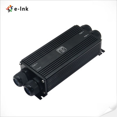 Industrial PoE Switch IP67 Waterproof 3 Port Gigabit 802.3bt 48-57V DC