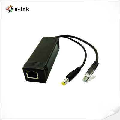 Gigabit 24V PoE Splitter 1A 802.3af/at 150m Industrial Power Over Ethernet