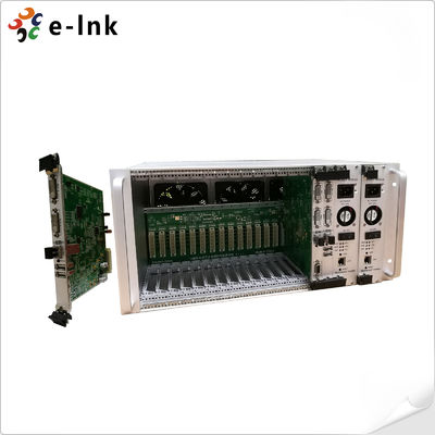 DVI KVM Extender 4K 5U Rack Mount Fiber Optic 300m HDMI 1.4