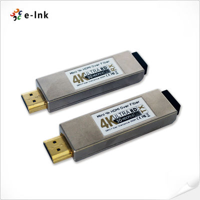 HDMI Optical Transceiver Mini 4K 300m 850nm RoHS Compliant