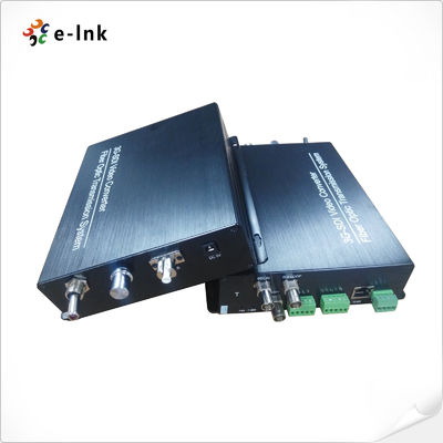 3G HD SDI Fiber Multiplexer with RS422 Audio Ethernet Tally Intercom Return Video