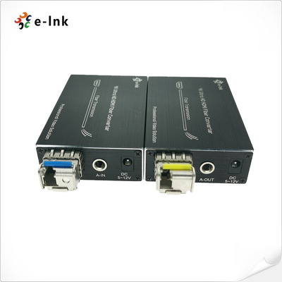 Factory Price 4K HDMI Fiber Extender with External Audio up to 80km Video Converter